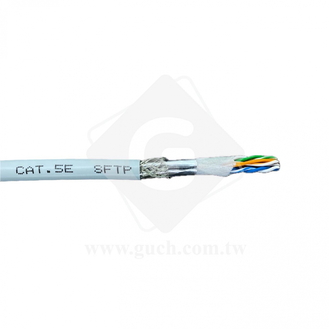 大同CAT5e SFTP 鋁箔+編織網隔離網路線
